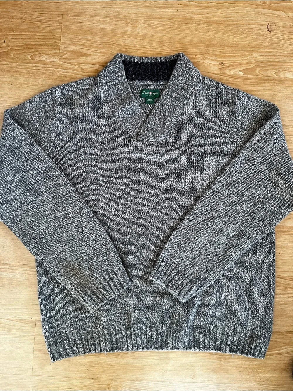 Old money preppy gorpcore knot fisherman cowl neck Collar Men's Sweater - Picture 1 of 7